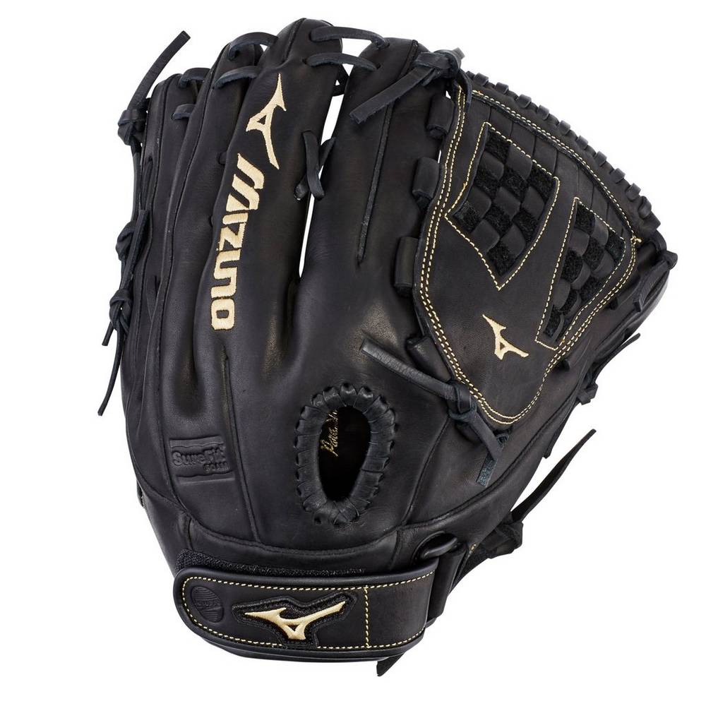 Guanti Mizuno Softball MVP Prime Fastpitch 12.5" Donna - Nere - 65804-RQNS